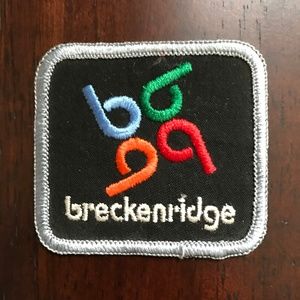 Vintage Breckenridge Ski Resort Patch (1970's)
